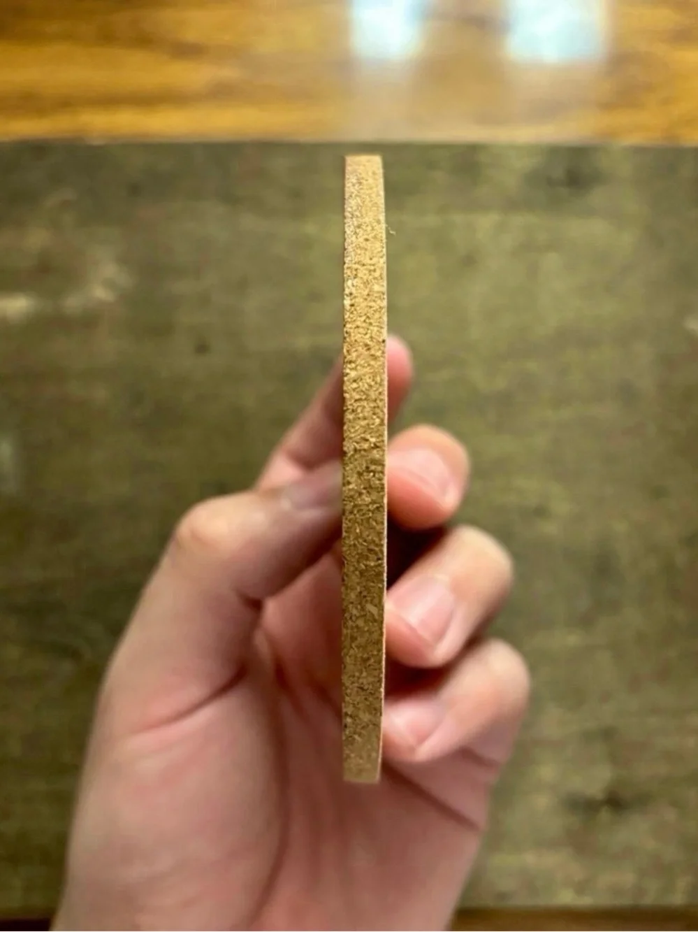BTS Logo Laser Engraved Cork Coaster #5